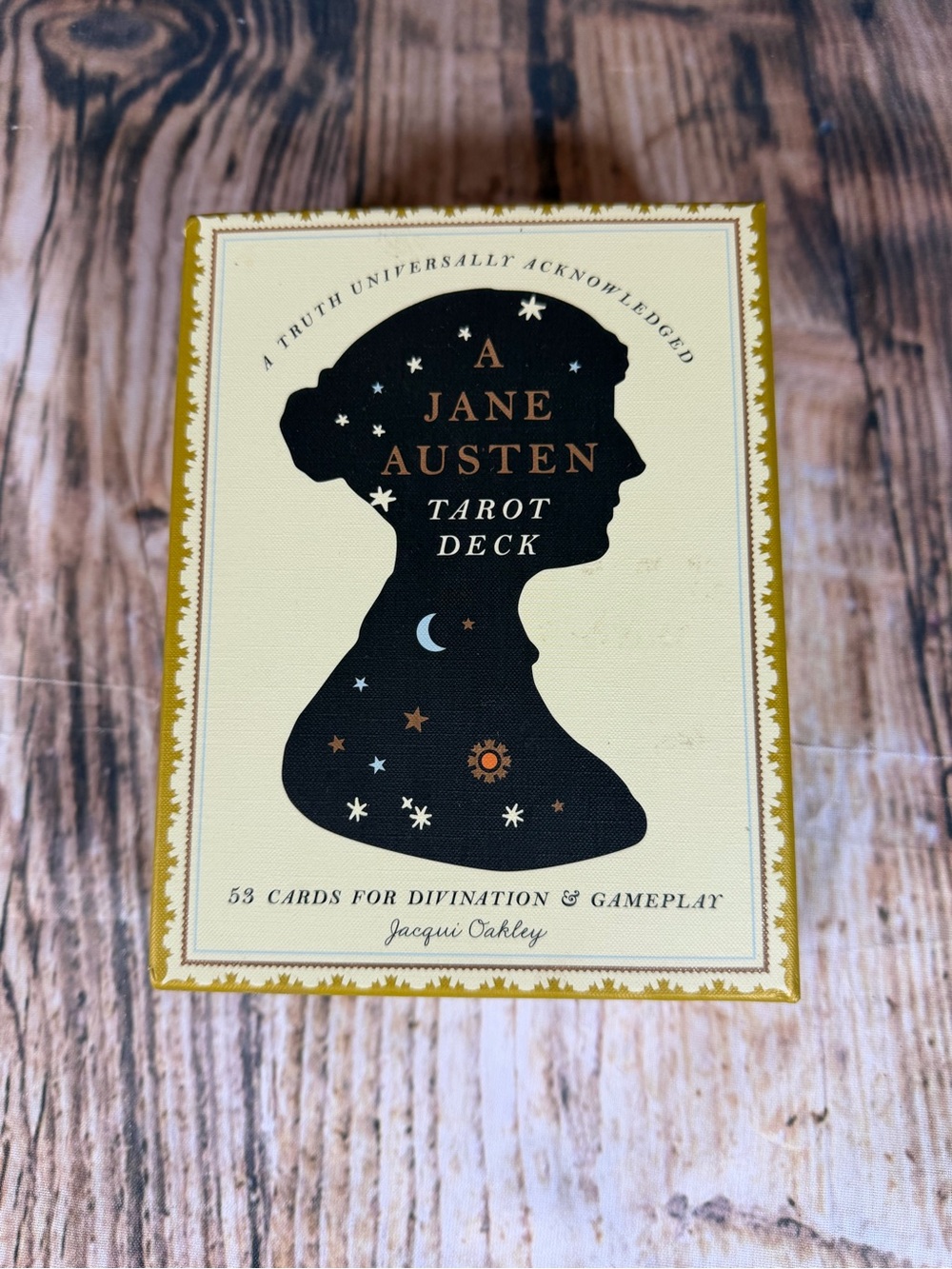 Tarot Deck 53-Cards Divination Instructional Book Jane Austen Original Box